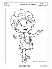Fifi ve Flowertots boyama sayfaları
